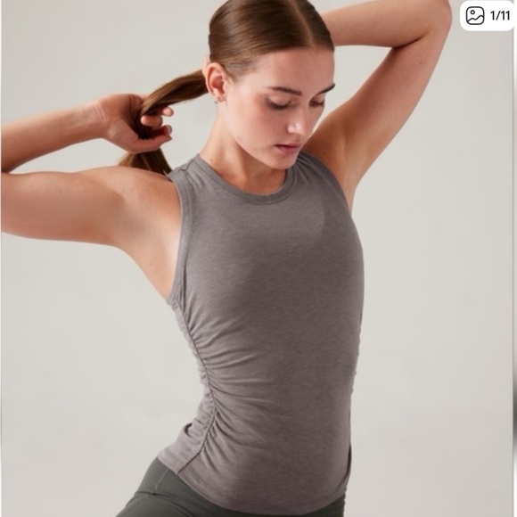 Athleta With Ease Cinch Tank Top (XS) - Picture 1 of 6
